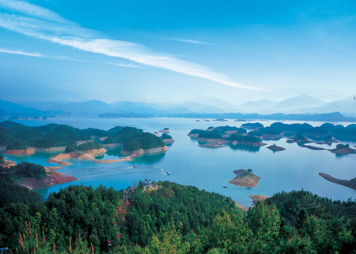 浙江千島湖風景